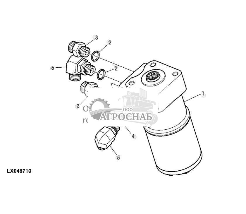 HYDROSTATIC STEERING UNIT 